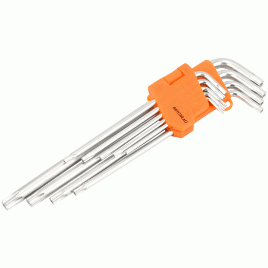Набор ключей Torx® L-образных удлинённых