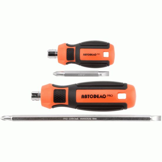 отвертка комбинированная (PH2-SL6 L=38mm) АвтоDело PRO (39571)
