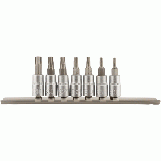 набор головок вставка TORX TS10-TS40 (DR1/4