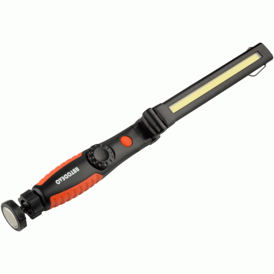 фонарь светодиодный инспекционный поворотный 5W COB+5W LED, 400Lm, Li-ion 2000mAh (АвтоDело) 44309