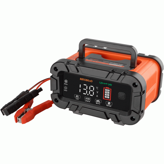 Устройство зарядное автоматическое 12V-10A / 24V-5A