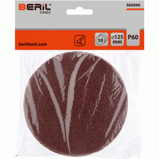 Бумага наждачная водостойкая Зернистость Р60 (BERIL) 562006